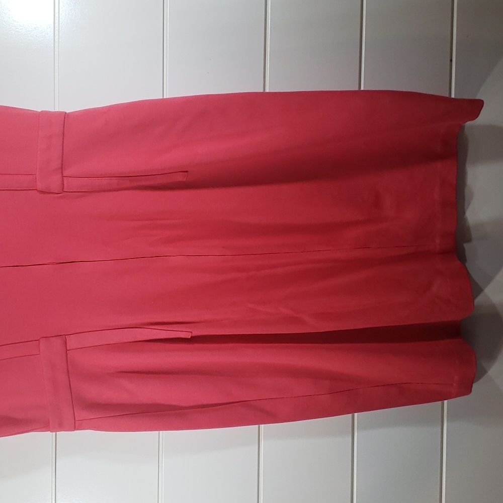 Tory Burch Osten coral pink sleeveless dress - Picture 8 of 10